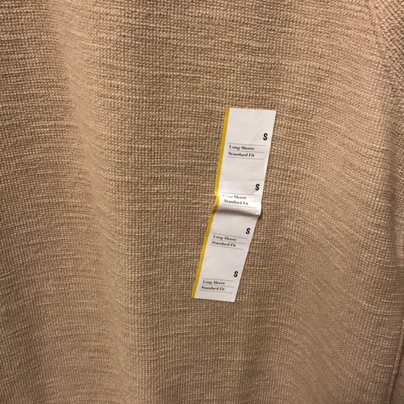 Taupe Long Sleeve Sweater Shirt - Picture 2 of 5